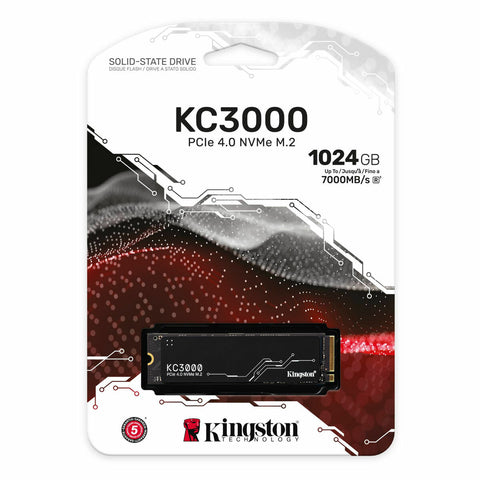 Hard Drive Kingston SKC3000S1024G Internal SSD 1 TB 1 TB SSD