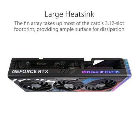 Graphics card Asus ROG Strix GeForce RTX 4070 SUPER OC Edition GEFORCE RTX 4070 12 GB GDDR6