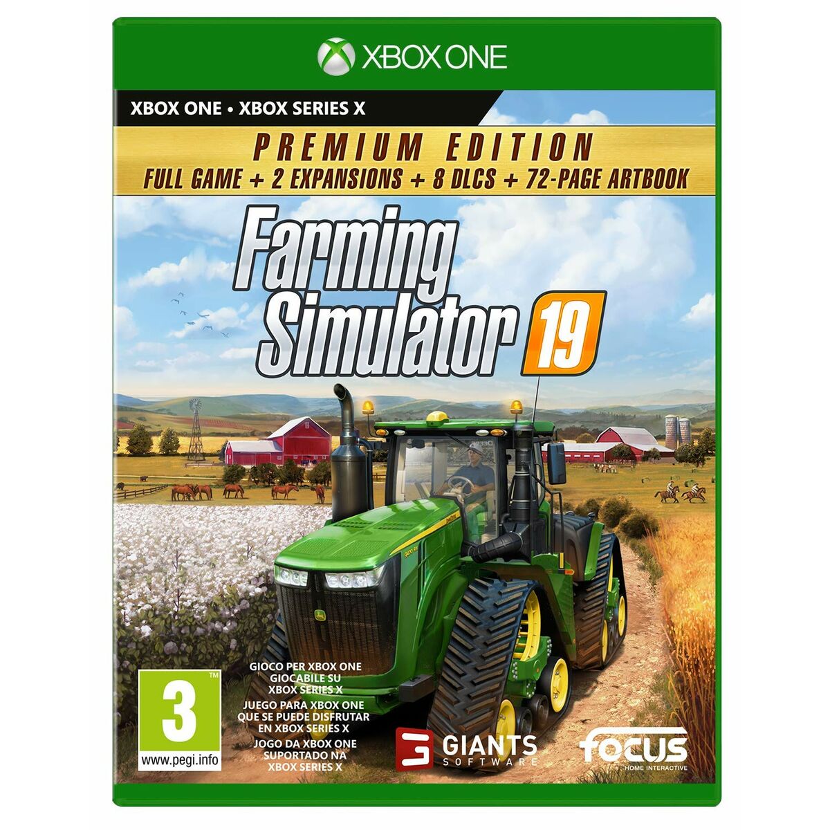 Xbox One Video Game KOCH MEDIA Farming Simulator 19: Premium Edition