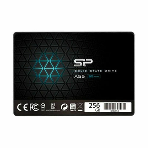 Hard Drive Silicon Power SP256GBSS3A55S25 256 GB SSD 2.5" SATA III 256 GB SSD