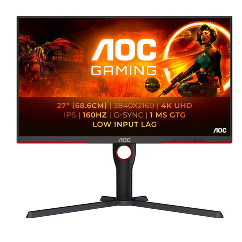 Gaming Monitor AOC U27G3X/BK 27" 4K Ultra HD 160 Hz/s