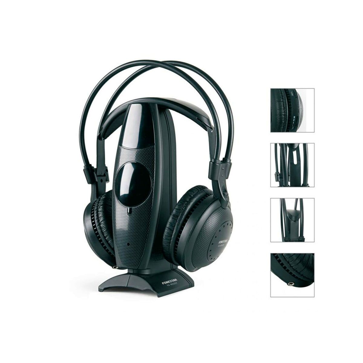 Wireless Headphones FONESTAR FA-8060 + FA-8055T Black