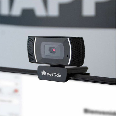 Webcam NGS NGS-WEBCAM-0055 Black