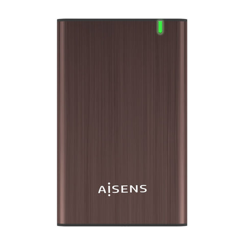 Hard drive case Aisens ASE-2525BWN Brown 2,5"