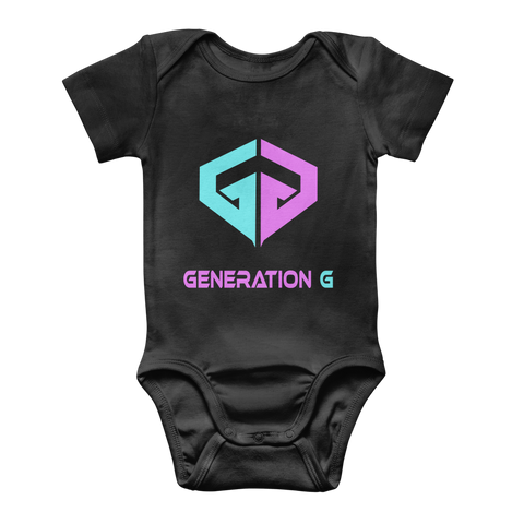 Generation Gamer Classic Baby Onesie Bodysuit-Generation Gamer