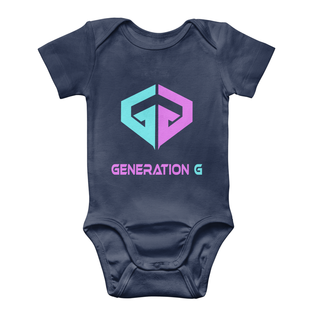 Generation Gamer Classic Baby Onesie Bodysuit-Generation Gamer