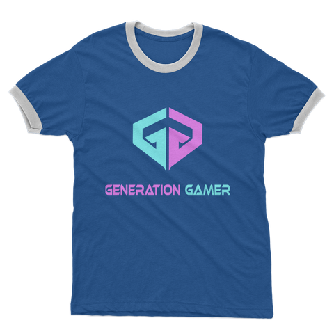 Generation Gamer Adult Ringer T-Shirt-Generation Gamer