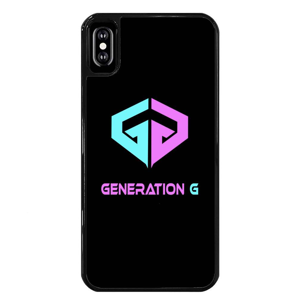 Generation G Back Printed Black Hard Phone Case-Generation Gamer